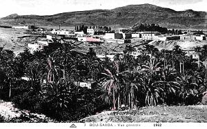 BOU-SAADA - VUE GENERALE - 1932